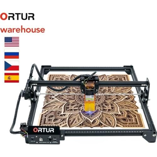 Latest Ortur Laser Master 2 Laser Engraver 400x430mm Size/with 32-bit MCU /LU2-4 Second Generation FAC Laser Fixed- Focus Module