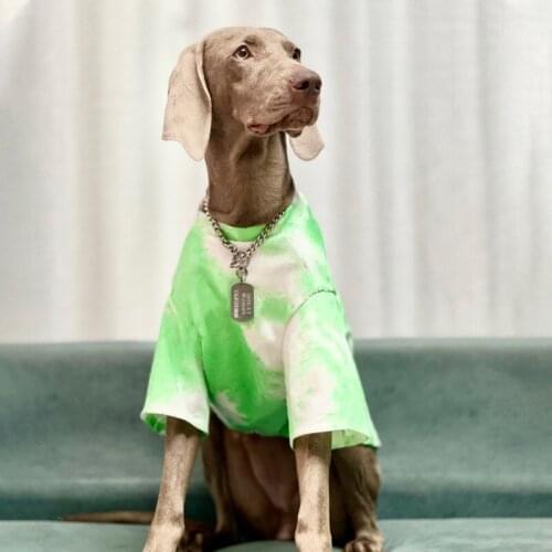 New Weimar Doberman Summer T-shirt Pet Dog Jersey For Small Medium Large Dogs Schnauzer French Bulldog Dropshipping ZJC32