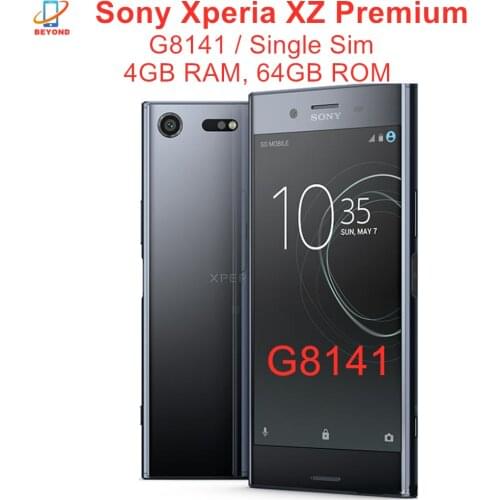 Sony Xperia XZ Premium G8141 Octa Core RAM 4GB ROM 64GB 13MP&19MP 5.46" Snapdragon 835 NFC Original Unlocked LTE Mobile Phone