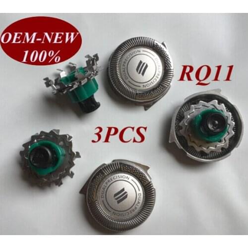 3Pcs RQ11 Replace head razor blade for Philips shaver RQ10 RQ12 RQ32 RQ1187 RQ1160CC RQ1180CC RQ1175 RQ1195 RQ1170 RQ1175CC