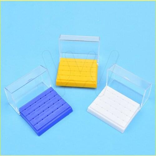1pc Dental 24 Hole Holder Box Case For Diamond High Speed Handpiece Bur Drill