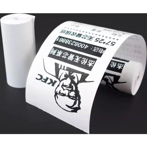 Thermal Mini Credit Card Receipt Paper Rolls, 2 1/4" x 30', 10/Pack(lot)