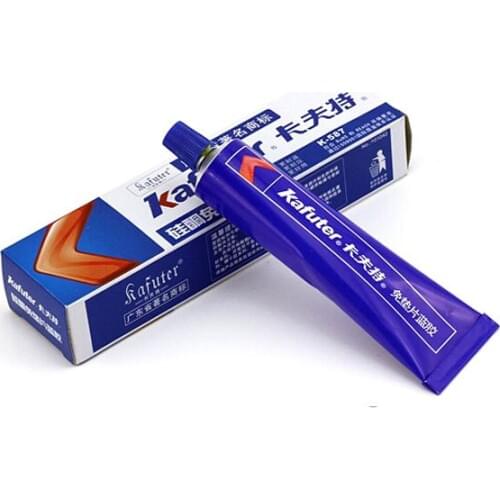 Kafuter 55g K-587 blue Waterproof Resistant to oil Resist high temperature sealant