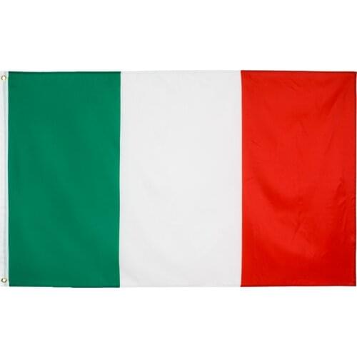 Yehoy hanging 90*150cm green white red ita it itlay italian Italy flag For Decoration