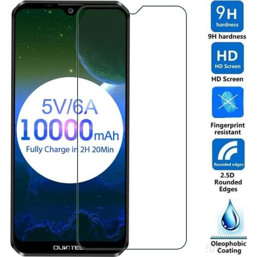 Oukitel K12 Tempered Glass for Oukitel K12 Smartphone 9H Protective Glass Film Screen Protector cover case phone