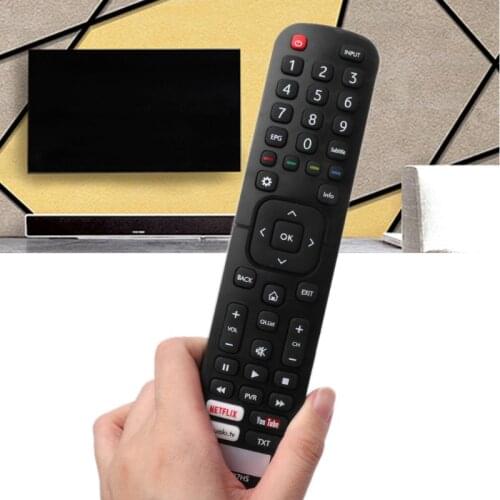 Remote Control Replacement for HISENSE EN2X27HS H65M5500 65\" Smart LED TV 43K300UWTS0100 49K300UWTS 55NEC5200 65K5500UWTS