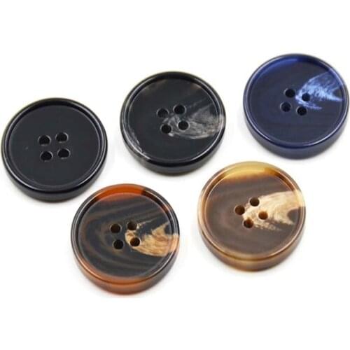 50pcs hotsale Resin Top coat buckle windbreaker button suit button