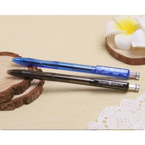 School Basic Press Ball Pen 1.0 mm Blue Black Office Supplies 3 pieces