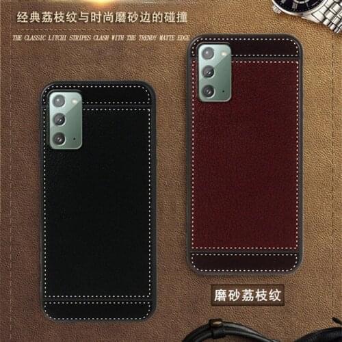 For Samsung Note 20 5G Case N981F N981B 6.7" Black Red Blue Pink Brown 5 Style Phone Soft TPU Samsung Galaxy Note 20 5G Cover