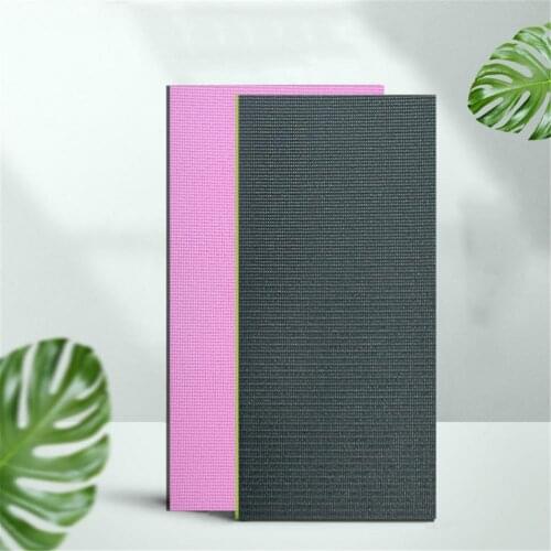 PVC Multifunction Yoga Mat 40x60cmx0.8cm Non-slip Elastic Portable Sit-up Mat For Beginner Environmental Fitness Gymnastics Mats