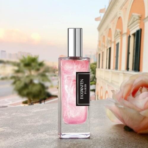 Faxianfen Net Red Gilded Quicksand Perfume Womens Lasting Fragrance Light Perfume Student Girl Fresh and Natural