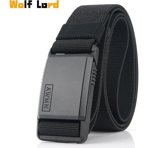 Men Adjustable Tactical Belt Buckle Tactical Bag Waistband Military Rescue Plastic Plugging Buckle Outdoor Cambat Training Belt
