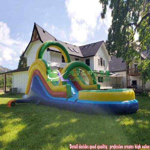 Outdoor high quality inflatable water slide for kids on sale