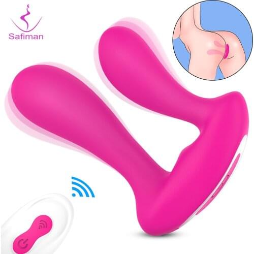 Wearable Remote Control Vibrators Vagina Clitoris Stimulator Vibrator Female G Spot Massager Adult Masturbator Sex Toy for Women