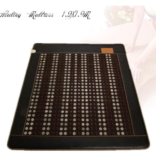 2019 new heating massage mattress thermal health jade mattress with sleeping eye cover Adjustable Temperature Control 1.2X1.9M