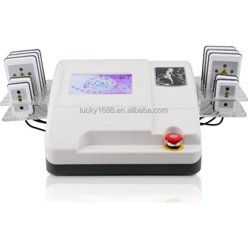 Portable Home use 635-650nm 6 large pads 4 small pads lipo laser Beauty slimming Equipment for weight loss