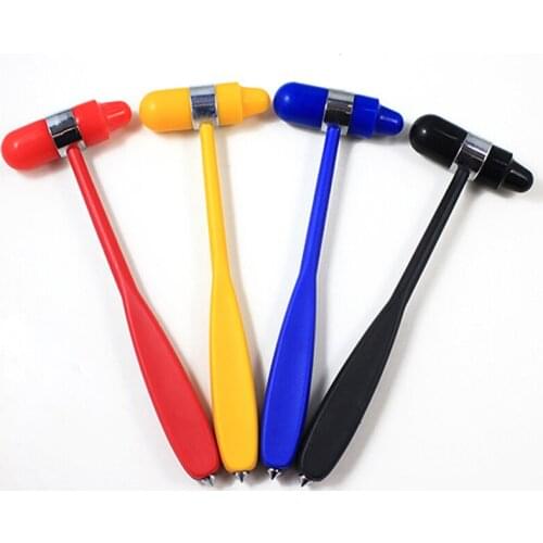 Silicone Head Reflex Hammer Percussion Neural Diagnostic Neurological Medical Surgical Healthy Check Buck Hammer Health Care Aid
