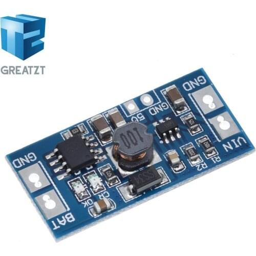 GREATZT 2 in 1 Charger Module & DC DC Step down Converter DC 6.5-40V to 4.2V 5V Charging board DD40CRTA