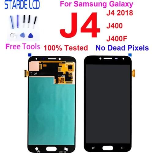 5.5 " LCD Display For Samsung Galaxy J4 J400 J400F J400H J400G/DS LCD Display Touch Screen Digitizer Assembly Replacement OLED