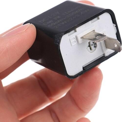 1pcs 12v motorcycle blinker adjustable led flasher relay turn signal indicator