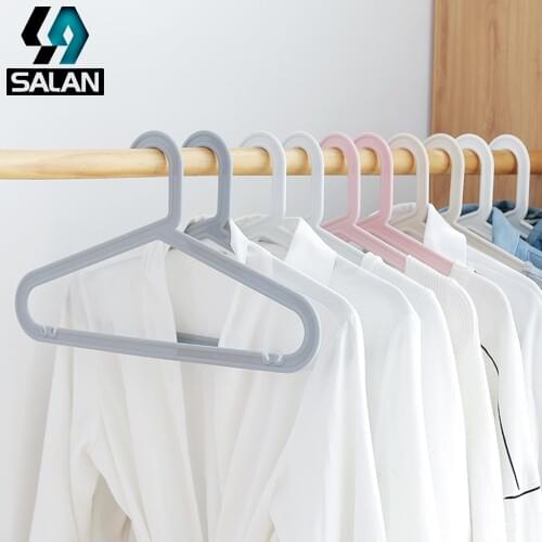 10 loaded multi-purpose plastic hangers plastic non-slip adult clothes hanger pants hanger hanging home clothing