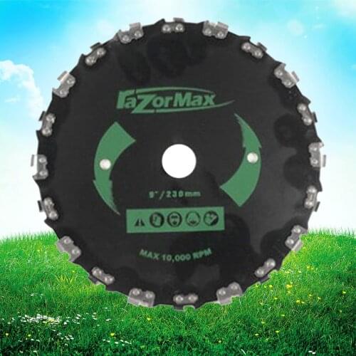 20 Teeth Brush Cutter High Carbon Steel Saw Blade Lawn Mower for Cutting Grass Tree Garden Tool Accessories