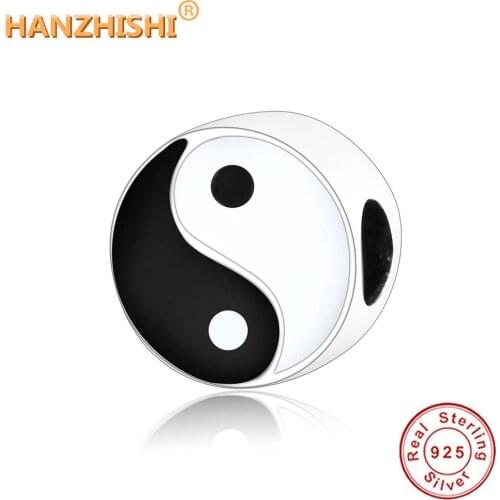 2020 Summer Collection Fit Original Pandora Charms Bracelet Jewelry berloque 925 Sterling Silver Round Charm Beads With Enamel