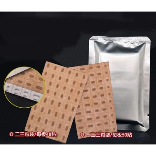 Acupuncture beauty massage ear acupoint stick double energy stone ear press sticker