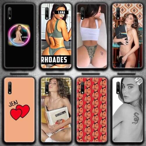 Lana Rhoades Phone Case for Huawei Honor 30 20 10 9 8 8x 8c v30 Lite view 7A pro