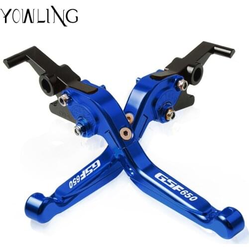 For SUZUKI GSF650 BANDIT 2005 2006 2005-2006 GSF650 BANDIT Motorcycle brakes Folding Extendable brake clutch handle levers