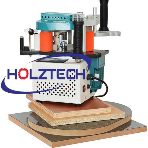 JBT102 Double Sided Gluing Adjustable Speed Portable Edge Bander Edge Banding Machine Woodworking