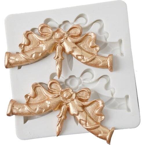 Lace Cake Decorating Tools Silicone Baking Mould For Baking Cake Border Embosser Mold Sugarpaste Craft Bakeware M1218