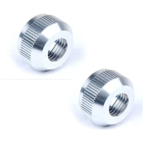 Metal Shock Nuts 2pcs for 1/5 Losi 5ive-T Rovan Lt Kingmotor X2 DDT FID QL TRUCK RC Car Parts