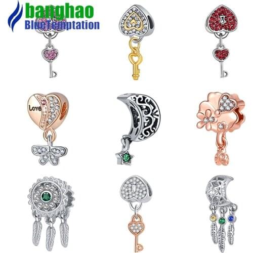 Wholesale Fashion Charm for making jewelry diy bijoux pendants findings craft supplies alloy bracelet accessories beads B50-1
