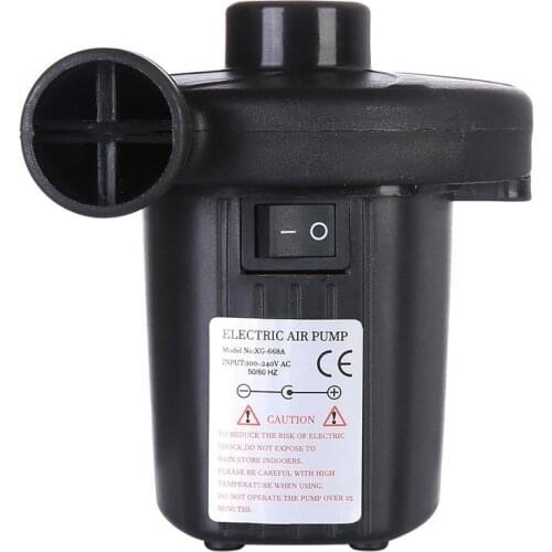 Portable DC12V Car Inflatable Pump Car Auto Electric Air Pump Inflator With 3 Nozzles