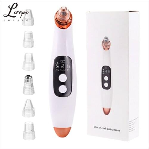 Blackhead Acne Remover Electric Facial Acne Remover Vacuum Suction Pore Cleaner Facial Nose Skin Care Beauty Cleaning Tool