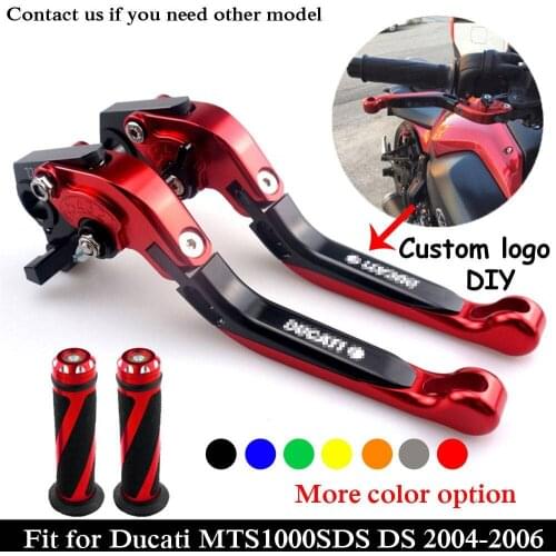 Fit for Ducati MTS1000SDS DS 2004 2005 2006 Clutch Brake Lever CNC Adjustable Foldable Grip Motorcycle