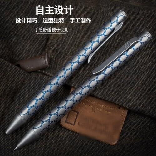 EDC Titanium Alloy Pen With Collection Writing Multi-functional Portable Outdoor EDC Tools