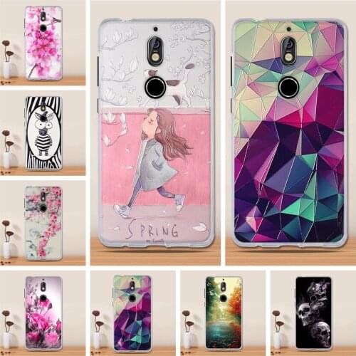 TPU Silicon Case for Nokia 7 Case Cover 3D Patterned Coque for Nokia 7 Cover Protector Bumper Capa Fundas for Nokia7 Phone Cover