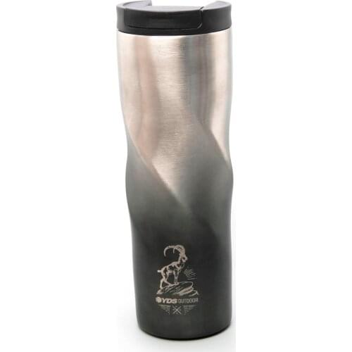 YDS Steel Travel Thermos 600ML - Goat Logo