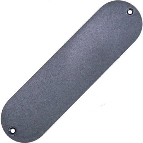 1pcs Sand grinding Plastic 1 Shape Guitar Bass Pickguard Cavity Cover Cover Back Plate Wiring BackPlate Black guitar accessories