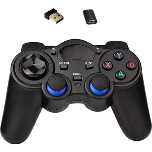 2.4G Wireless Gamepad Game Controller Joystick For Android Smart TV PC Tablet Wireless Gamepad Gaming Console Battery Powered