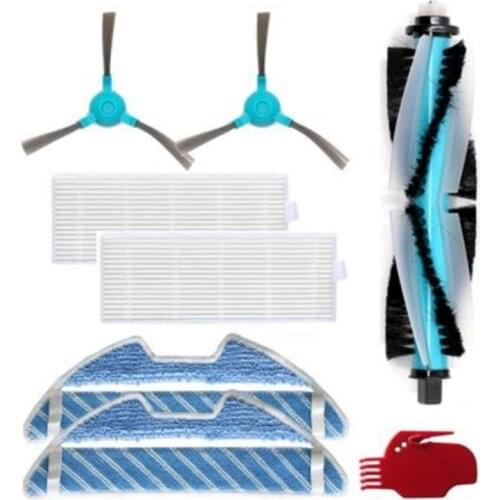 Promotion!Main Brush Filter Side Brush for Cecotec Conga 1290 1390 Robot Vacuum Cleaner Mopping Cloth Roller Brush