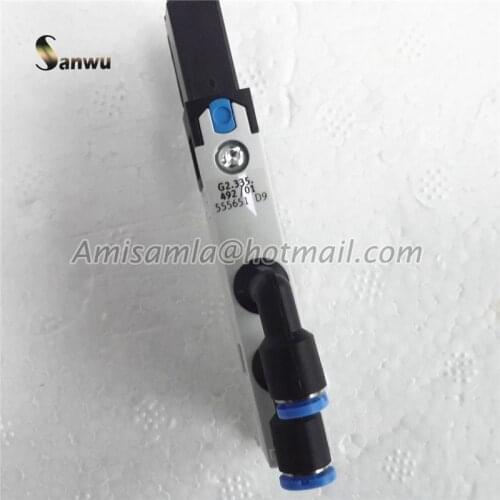 Free shipping G2.335.492 solenoid valve 4mm holes SM74 SM52 SM102 machine original spare parts