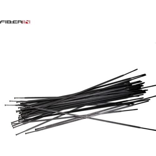 Free shipping Pillar Aero 1432 Stainless Steel White/black Bicycle Spokes