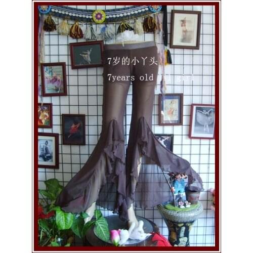 Belly Dance Pants Transparent Thin Tribal Flare Pants CL19 30