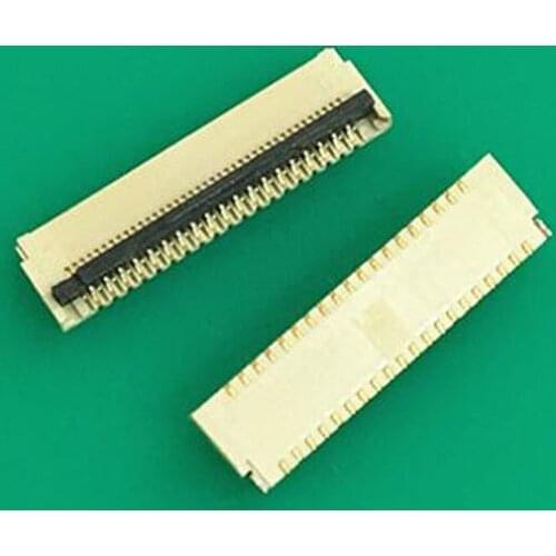 100pcs FH35W Series Socket Connector 21/23/25/33/35/39/41/45/61 Pin 0.3 Pitch Rear Clamshell For Mobile Computer Thin LCD Screen