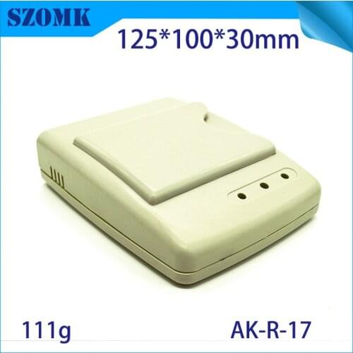 10 pcs, 125*100*30mm abs plastic electronic equipment enclosure shell control box access alarm system plastic RFID project box