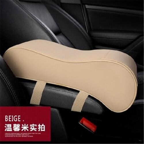 Car Interior memory cotton central armrest box pad armrest box cover Increase pad for Volkswagen Teramont/Atlas 2017 2018