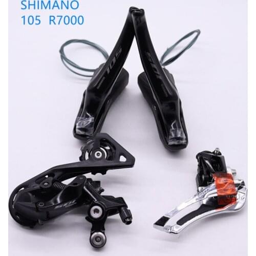 Original SHIMANO R7000 Groupset 105 R7000 Derailleurs ROAD Bicycle ST+FD+RD Front REAR Derailleur SS GS